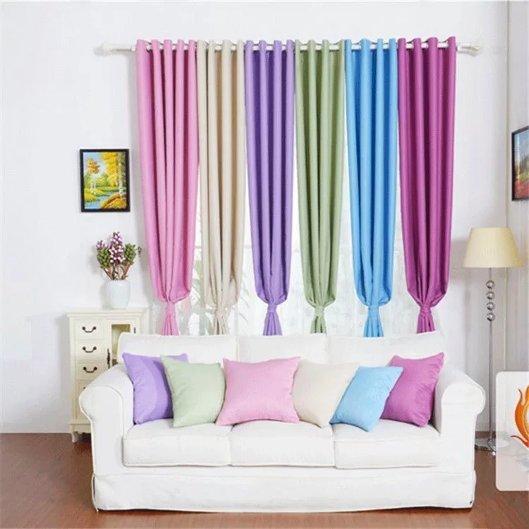 Model Gorden Warna-Warni Untuk Ruang Tamu