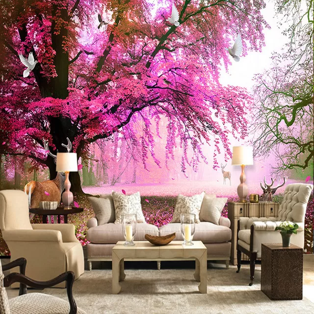 Wallpaper dinding 3D Mural - Nirwana Deco Jogja