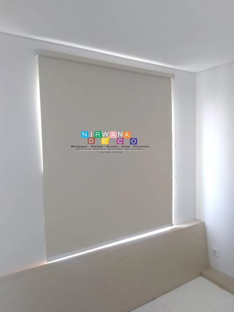 Pemasangan Roller Blind Di Apartemen Taman Melati, Yogyakarta