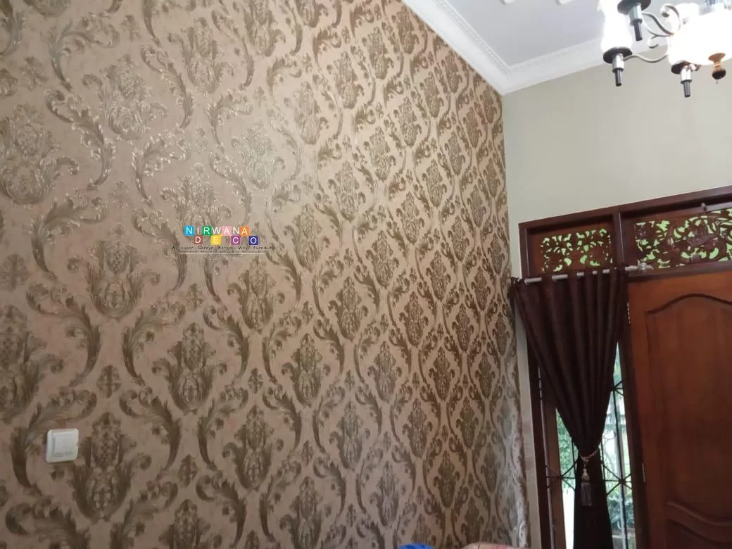 Pemasangan Wallpaper Di Sambiroto, Purwomartani, Kalasan, Sleman, Yogyakarta