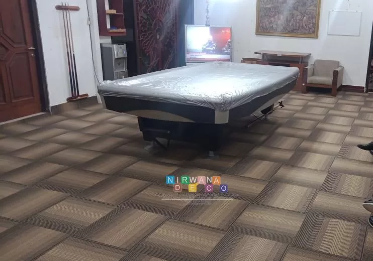 Pemasangan Karpet Tile Di Jalan Ipda Tut Harsono, Muja Muju, Umbulharjo, Yogyakarta