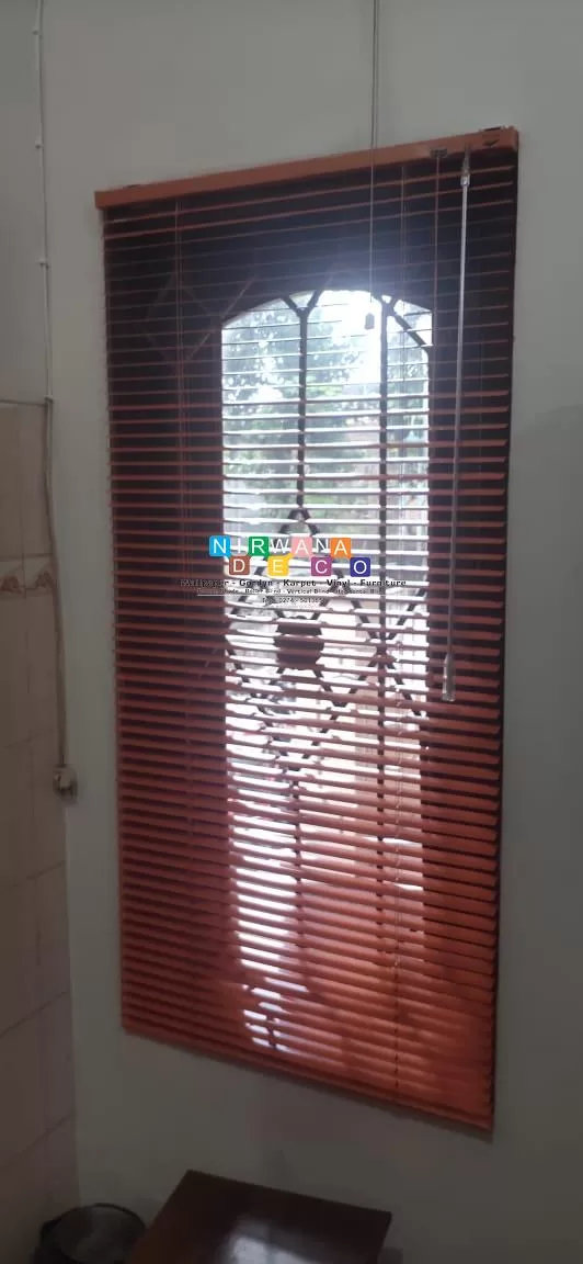 Pemasangan Horizontal Blind Di Tanjung, Bangunharjo, Sewon, Bantul, Yogyakarta