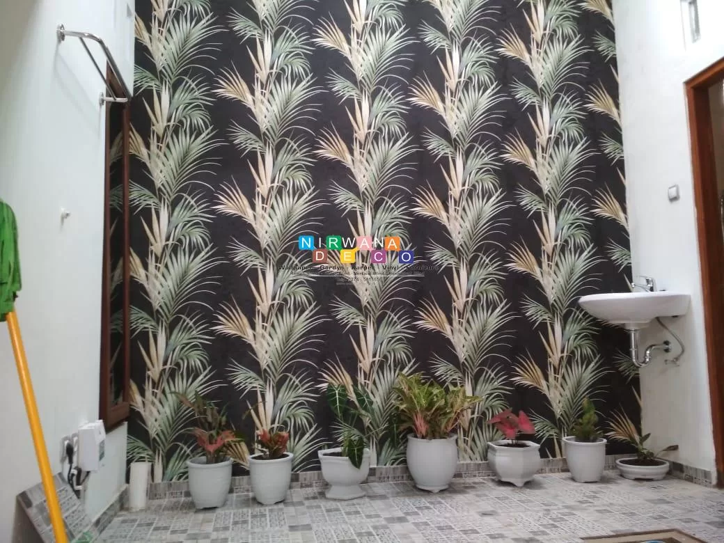 Pemasangan Wallpaper Di Jalan Pendowoharjo, Mancasan, Pandowoharjo, Sleman, Yogyakarta