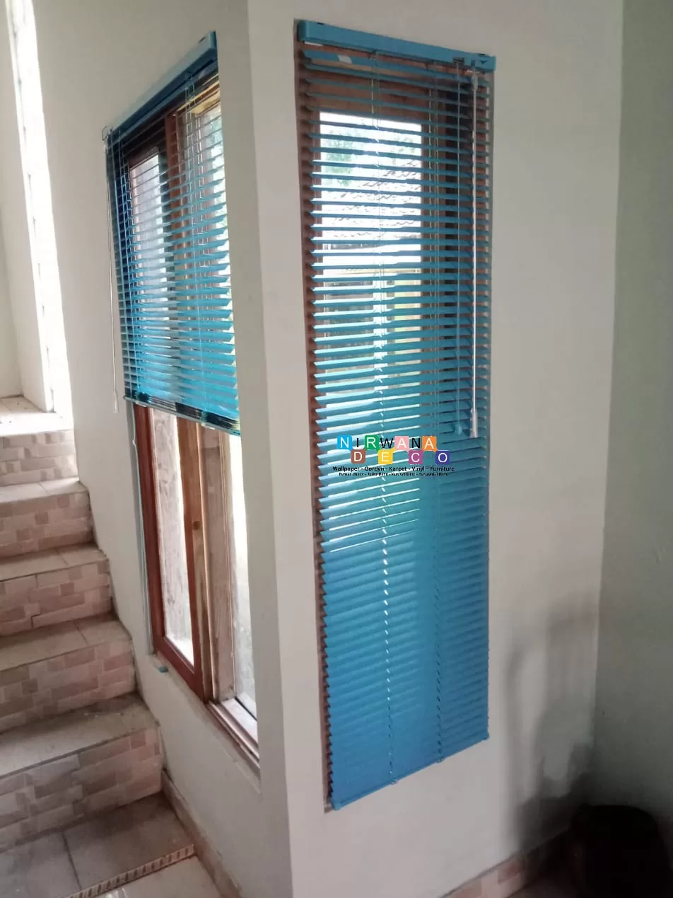Pemasangan Horizontal Blind Di Saren