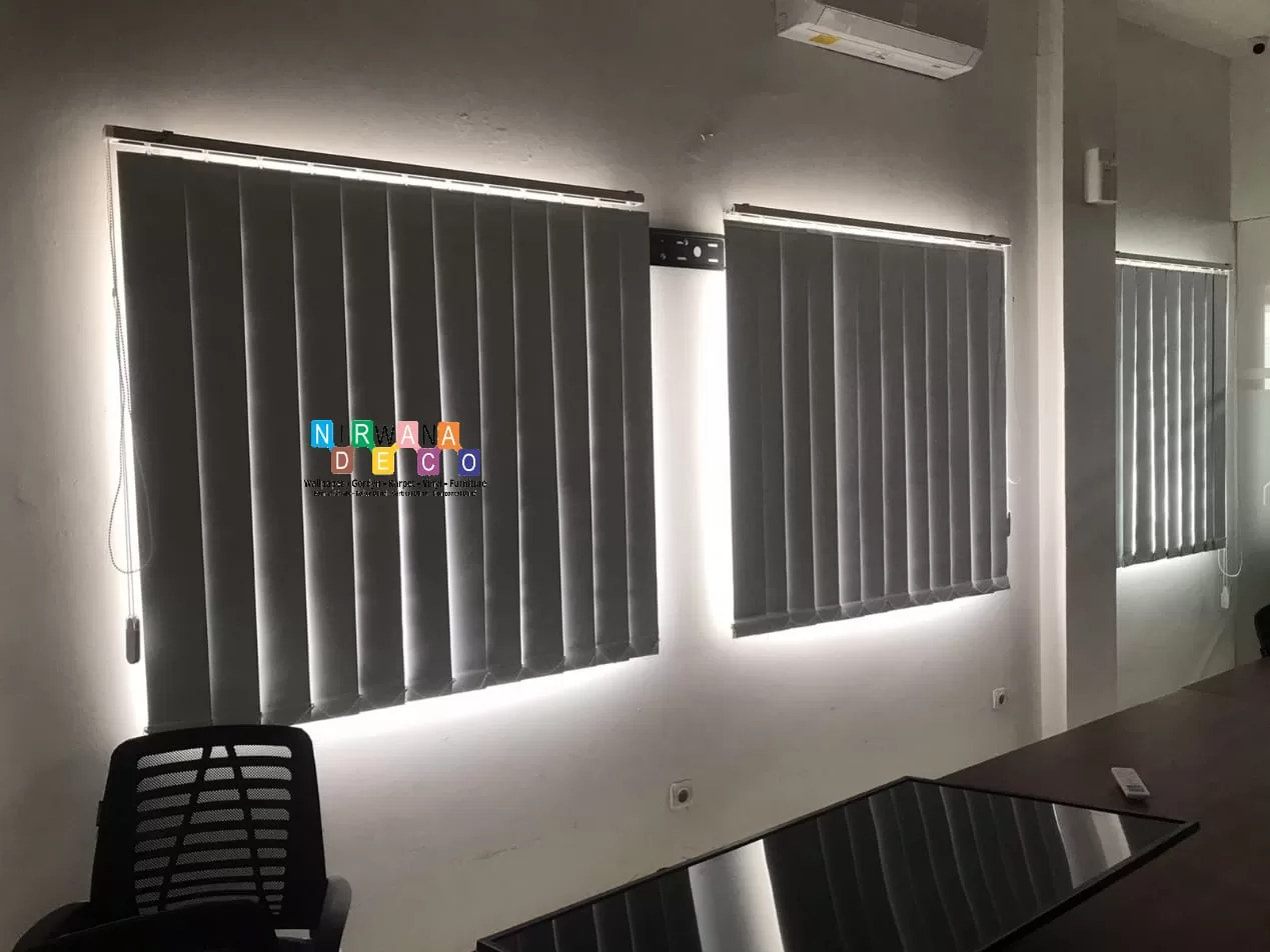 Pemasangan Vertical Blind Di Jl Sagan, Terban, Yogyakarta