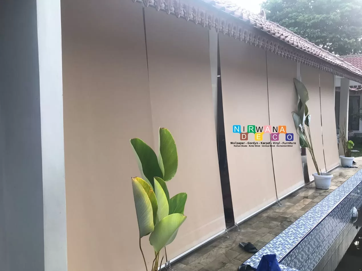 Pemasangan Roller Blind Di Turi