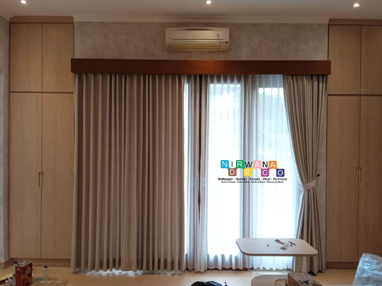Pemasangan Gorden Di Bale Mulia Residence