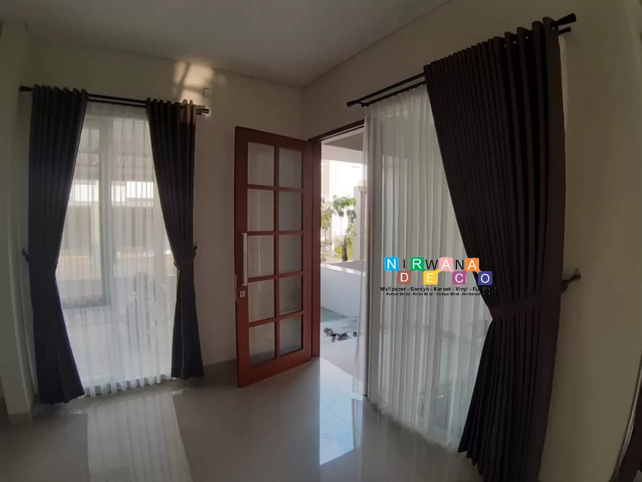 Pemasangan Gorden Di Vasana Residence