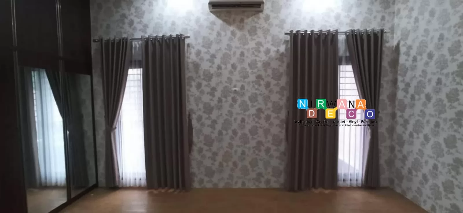 Pemasangan Gorden Di Perumahan Casa Bella