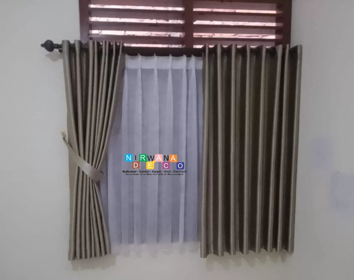 Pemasangan Gorden Di Cupuwatu