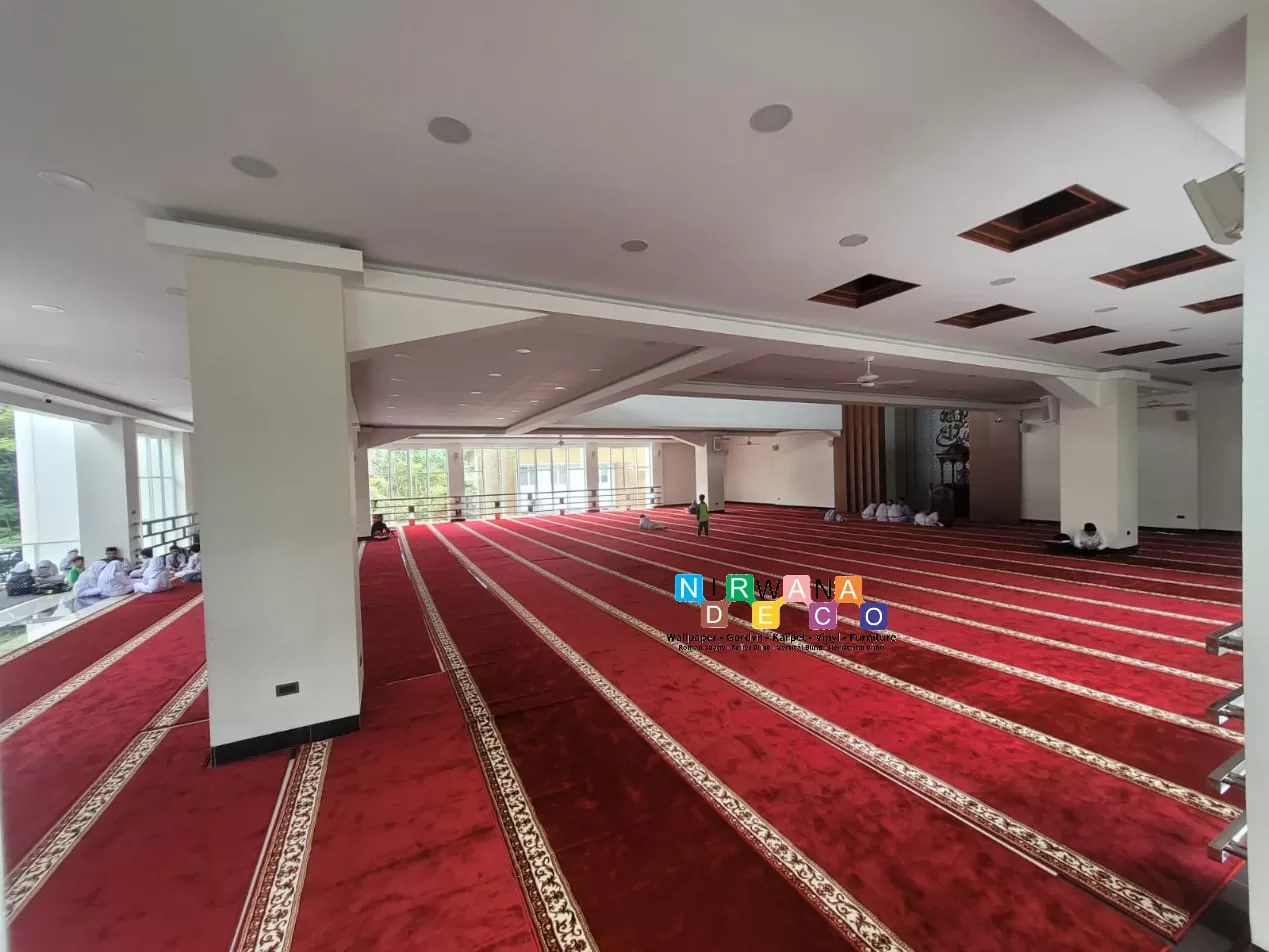 Pemasangan Karpet Masjid Di Masjid Al-Hafidh