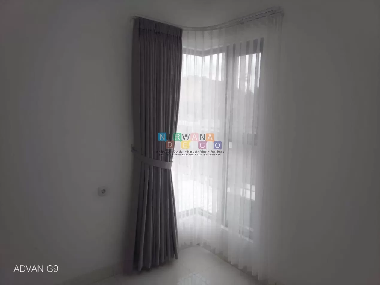 Pemasangan Gorden Di Perum Adyatama Residence