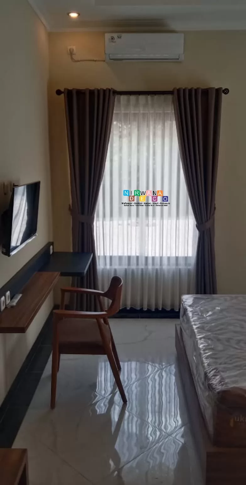 Pemasangan Gorden Di Morangan