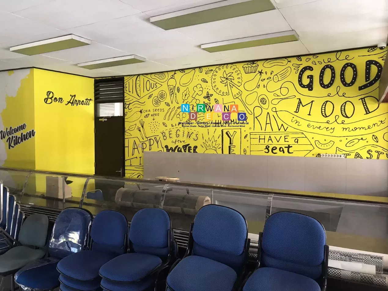 Pemasangan Wallcustom Di BRI Corporate University