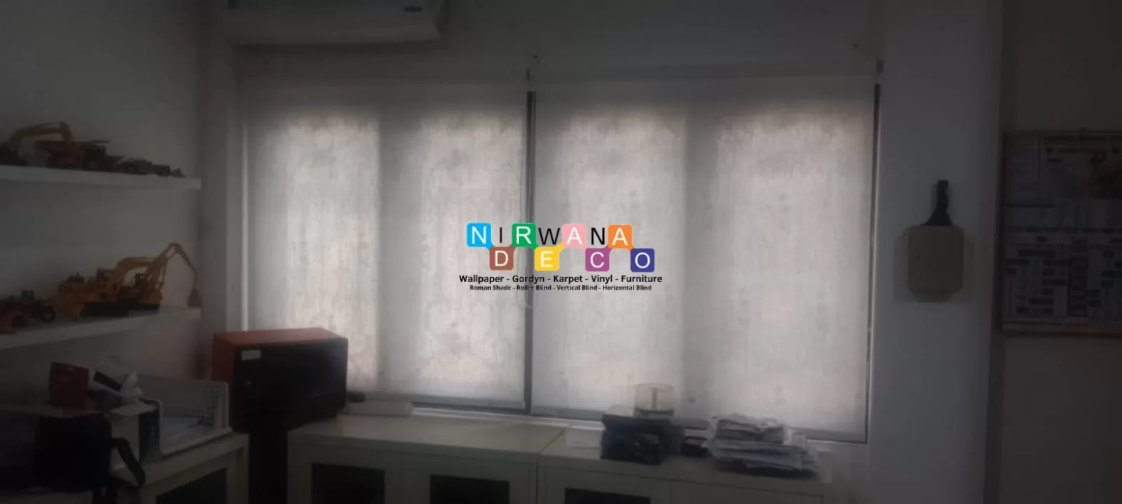 Pemasangan Roller Blind Di Margo Rejo