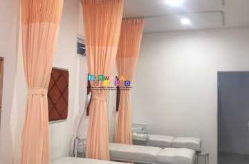 Pemasangan Gorden Di Savya Aesthetic Clinic