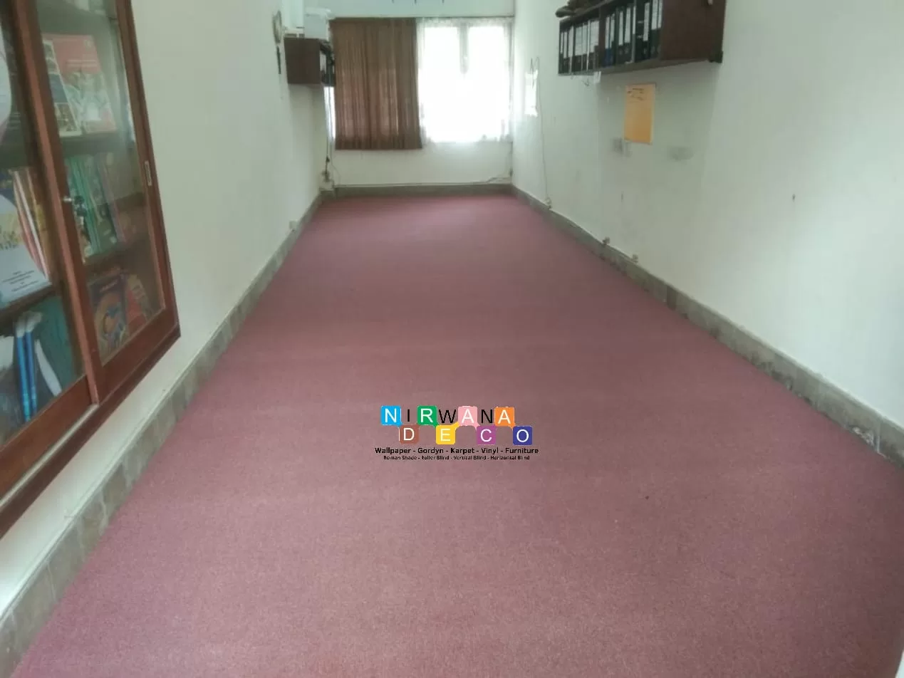 Pemasangan Karpet Di Sanata Dharma University