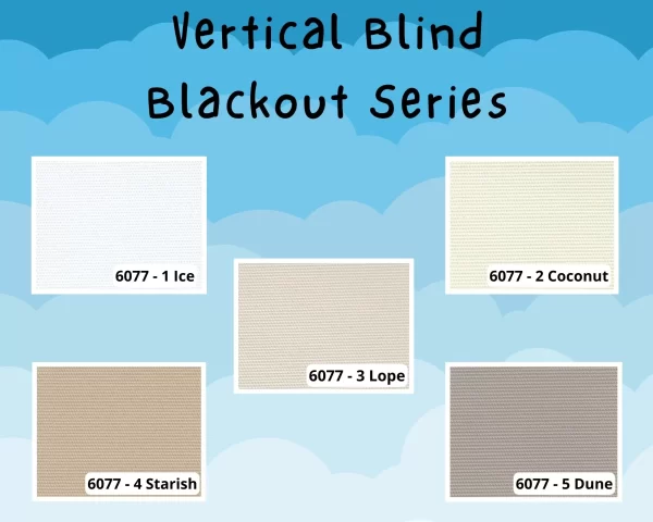 Vertical Blind Blackout 2