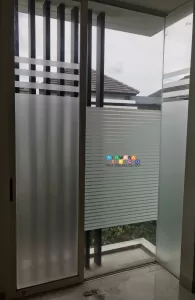 Pemasangan Sandblast Di Nitikan Jaya Residence
