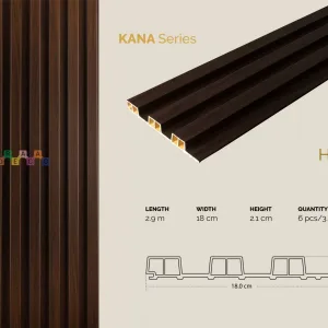 WPC Panel Kana Hickory