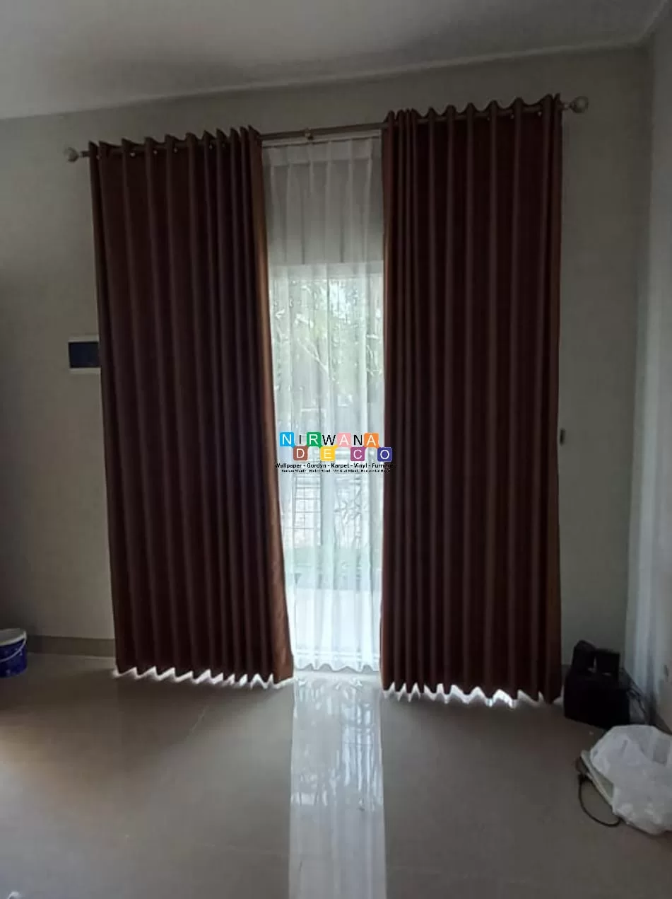 Pemasangan Gorden Di Griya Kuantan Banyuraden