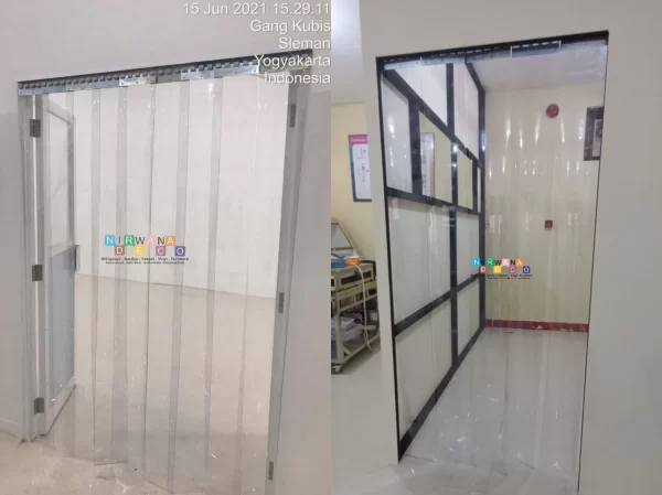Tirai Plastik PVC Bening 2mm - Gambar 4