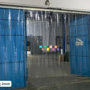 Tirai Plastik PVC Bening 2mm