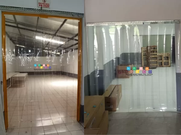 Tirai Plastik PVC Bening 3mm - Gambar 2