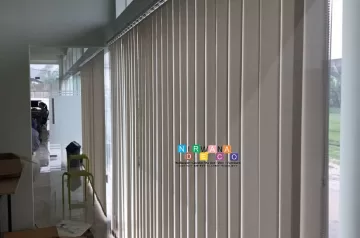 Pemasangan Vertical Blinds Di Nyemengan