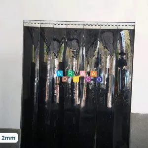 Tirai Plastik PVC Hitam 2mm