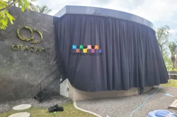 Pemasangan Gorden Di Jalan Kaliurang
