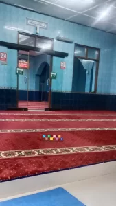 Pemasangan Karpet Masjid Di Masjid Baiturrahim