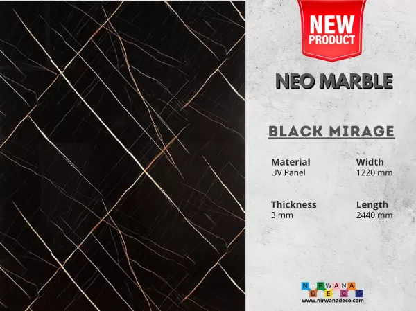Neo Marble Black Mirage