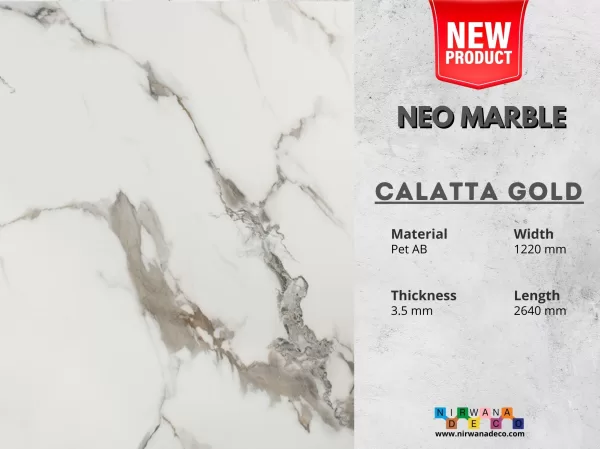 Neo Marble Calatta Gold