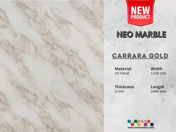 Neo Marble Carrara Gold