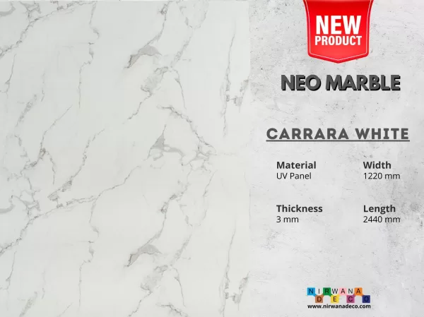 Neo Marble Carrara White