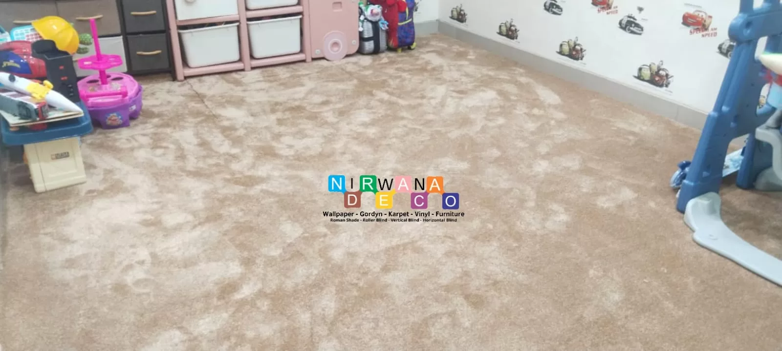 Pemasangan Karpet Di Nitikan Jaya Residence