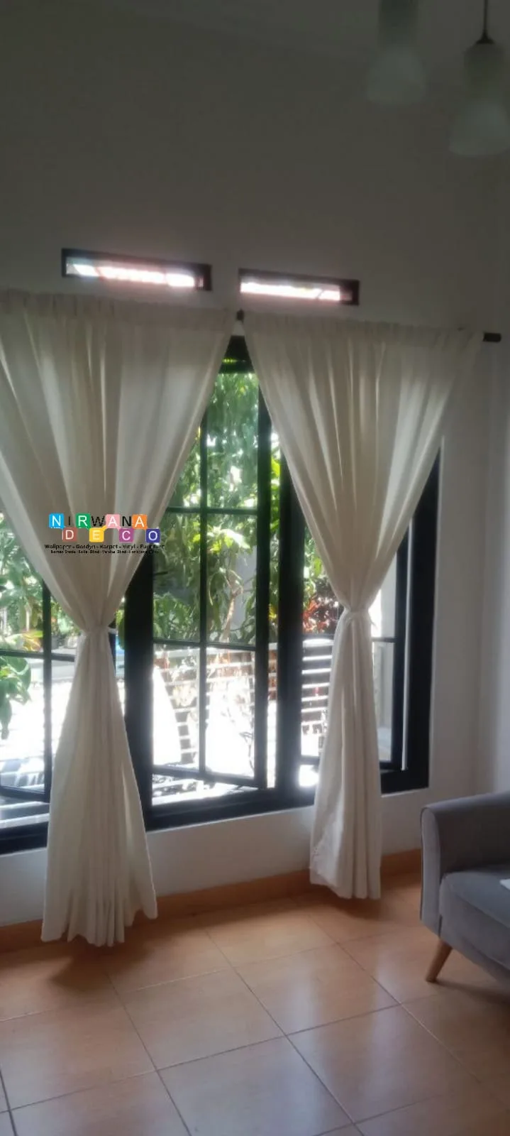 Pemasangan Gorden Di Perum Harmoni Pesona Graha