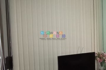 Pemasangan Vertical Blind Di Perum Griya Sawit Sari, Depok, Sleman
