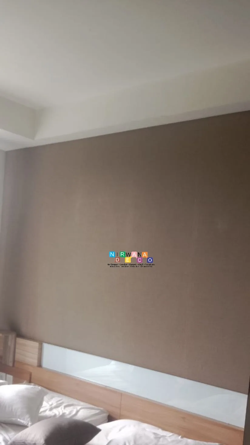 Pemasangan Wallpaper Di Hotel Fortunagrande
