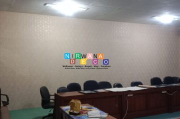 Pemasangan Wallpaper Di Universitas Muhammadiyah Magelang