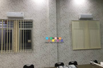 Pemasangan Wallpaper Di Universitas Muhammadiyah Magelang