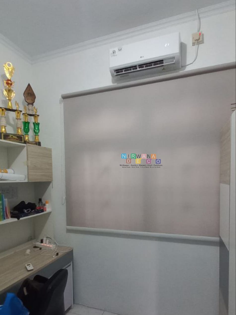 Pemasangan Roller Blind Di Perum Purwomartani Baru, Kalasan, Sleman