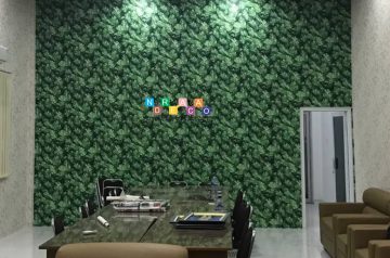 Pemasangan Wallpaper Di Universitas Muhammadiyah Magelang