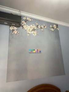 Pemasangan Wallpaper Custom Di Jombor Lor