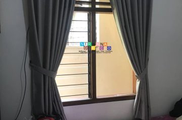 Pemasangan Gorden Di Tahunan