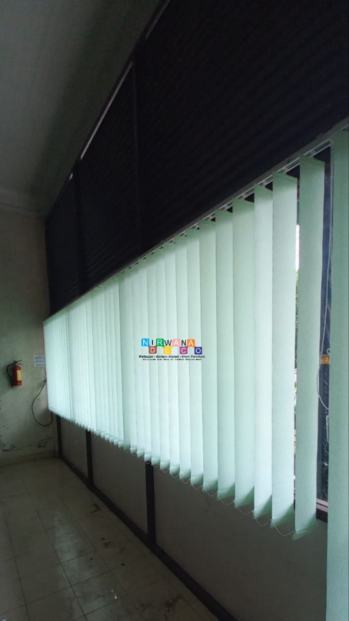 Pemasangan Vertical Blinds Di Museum Biologi