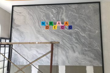 Pemasangan Wallpaper Mural Di Sidoluhur