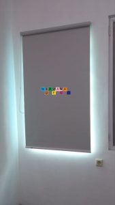 Pemasangan Roller Blinds Di Jalan Tambak