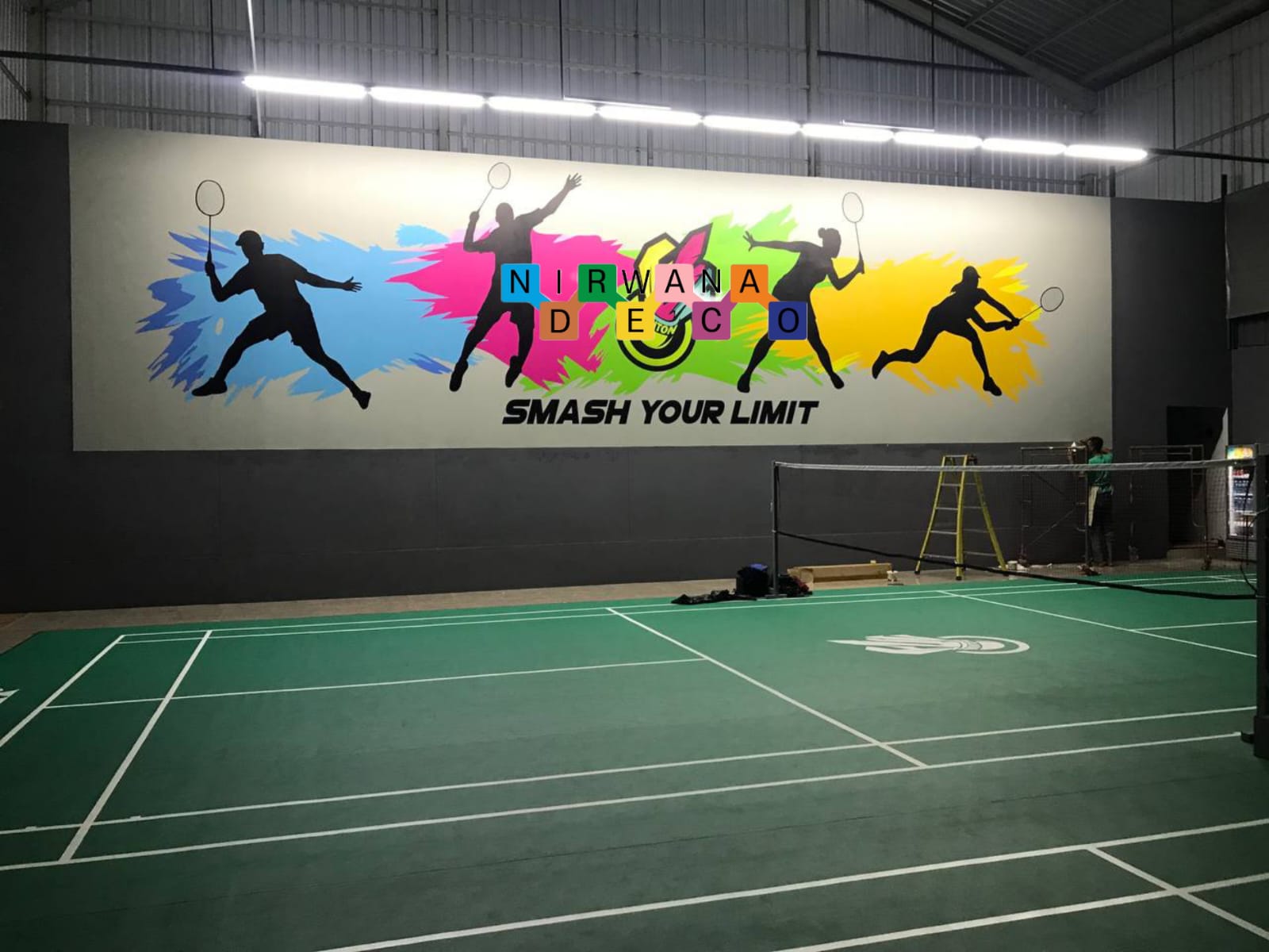 Pemasangan Wallpaper Custom Di FunMinton